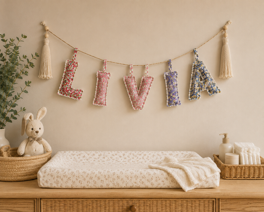 26 Alphabet Letters Sewing Patterns + Video Tutorial